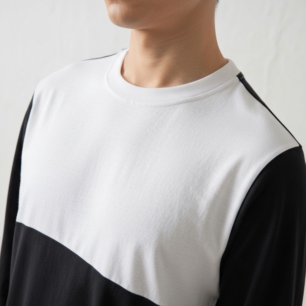 Blouse Men T-Shirt Casual Long Sleeve